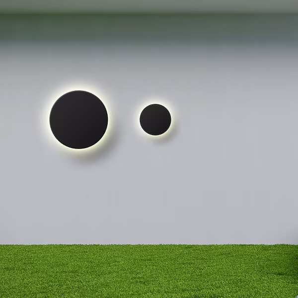 HLW LED Waterproof LED Wall Lamp Brinton Plinto 8W - Black & White, Neutral White Light HLW LED Waterproof LED Wall Lamp Brinton Plinto 8W - Black & White, Neutral White Light