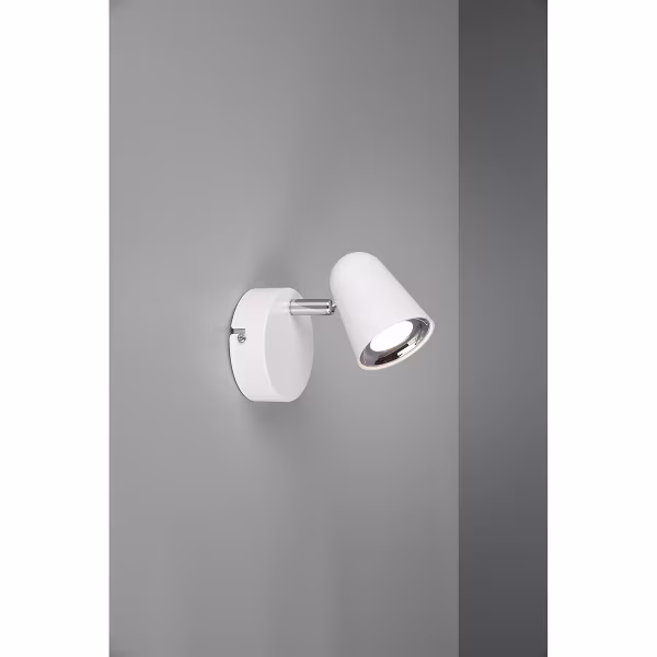 HLW LED LED Wall Spotlight Matte White 3W - Warm White 3000K - Energy Efficient & Warm White Light HLW LED LED Wall Spotlight Matte White 3W - Warm White 3000K - Energy Efficient & Warm White Light