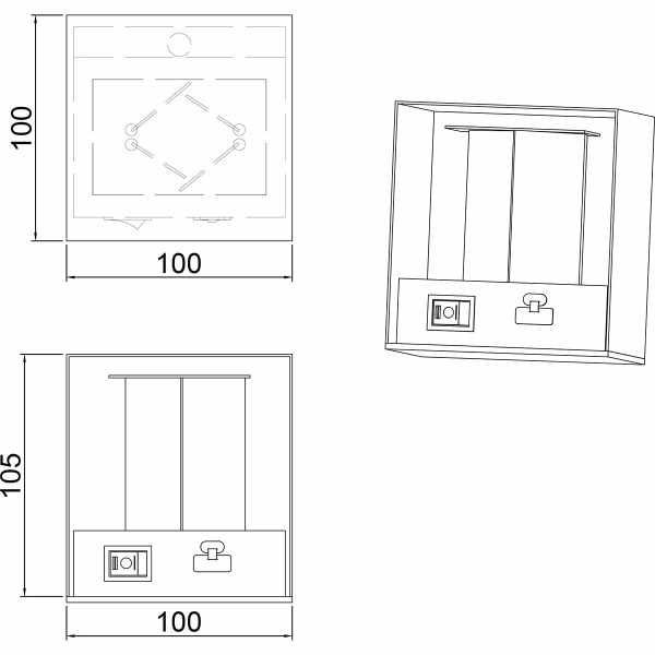 HLW LED LED Wandlamp met Sensor - Mat Zwart, Warm Wit 3000K, 5W, Oplaadbaar, Tuin Wandlamp HLW LED LED Wandlamp met Sensor - Mat Zwart, Warm Wit 3000K, 5W, Oplaadbaar, Tuin Wandlamp