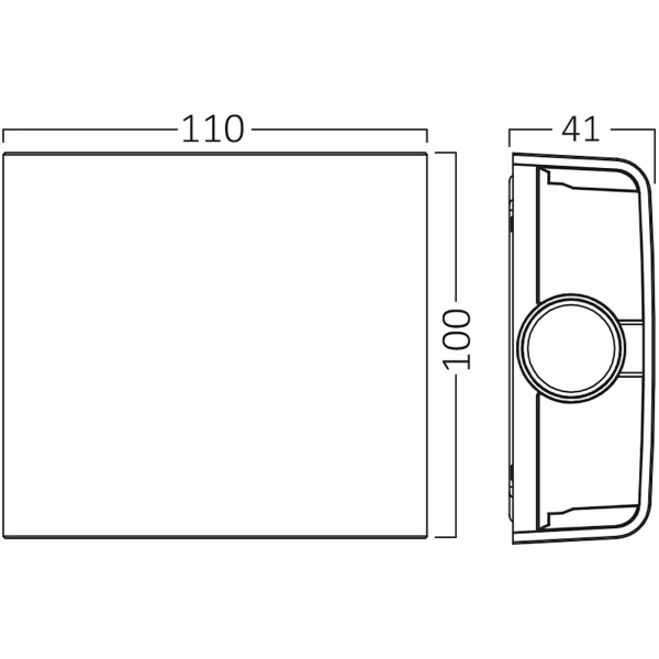 HLW LED LED Wandlamp Brinton Victo - Waterdicht IP65, 2W LED, Beam Angle Verstelbaar, Koud Wit 6000K HLW LED LED Wandlamp Brinton Victo - Waterdicht IP65, 2W LED, Beam Angle Verstelbaar, Koud Wit 6000K