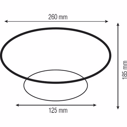 HLW LED LED Wandlamp 10W - Ovaal Mat Wit Aluminium - Natuurlijk Wit 4200K - Witte Vloerlamp HLW LED LED Wandlamp 10W - Ovaal Mat Wit Aluminium - Natuurlijk Wit 4200K - Witte Vloerlamp