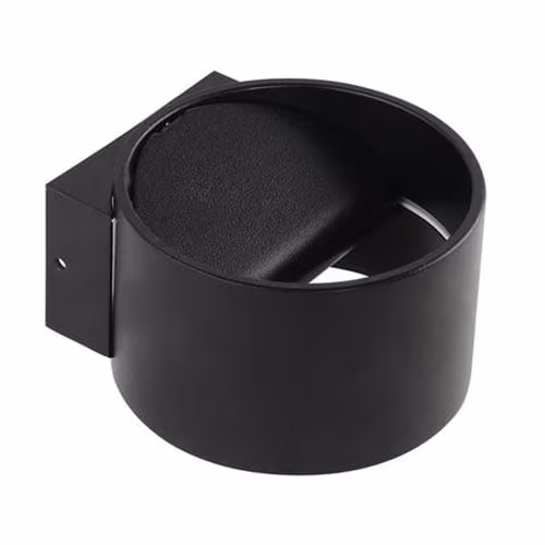 HLW LED Moderne LED Wandlamp 8W - Mat Zwart Aluminium, Natuurlijk Wit 4200K HLW LED Moderne LED Wandlamp 8W - Mat Zwart Aluminium, Natuurlijk Wit 4200K