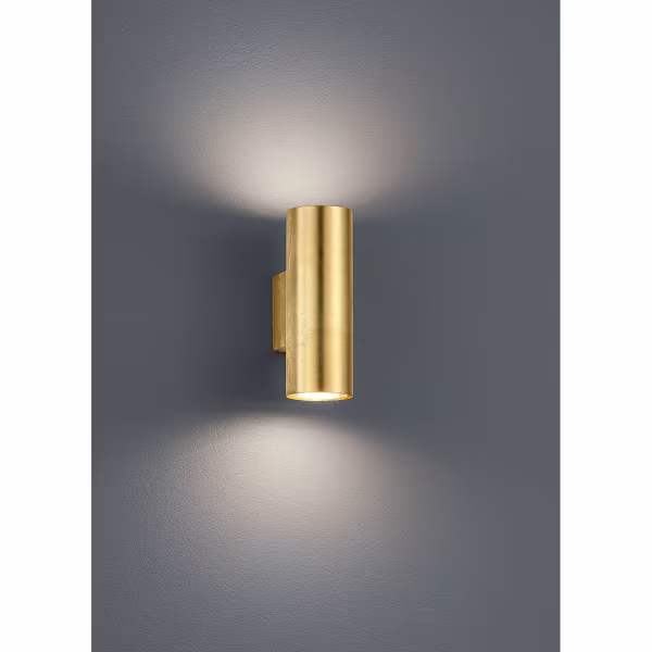 HLW LED LED Wandlamp Trion Clona met GU10 Fitting - Rond Mat Goud Aluminium HLW LED LED Wandlamp Trion Clona met GU10 Fitting - Rond Mat Goud Aluminium