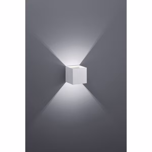 HLW LED LED Wandlamp Mat Grijs met OSRAM LEDs - Warm Wit 2700K–3000K, 4W LED, Stijlvolle Vloerlamp & Wandlamp HLW LED LED Wandlamp Mat Grijs met OSRAM LEDs - Warm Wit 2700K–3000K, 4W LED, Stijlvolle Vloerlamp & Wandlamp