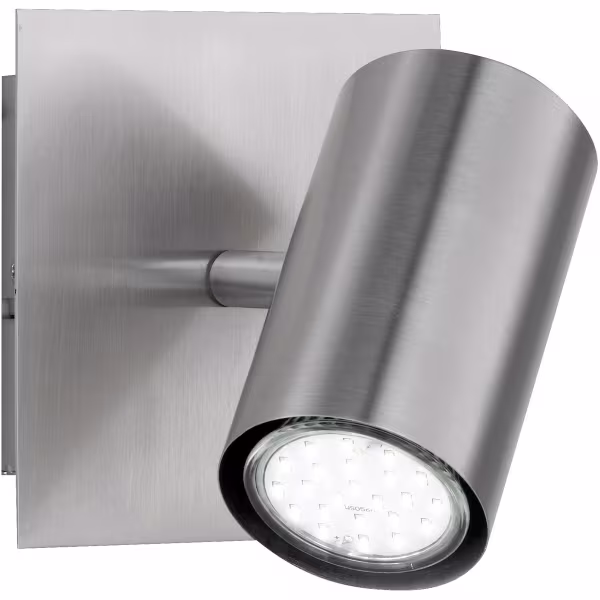 HLW LED Stijlvolle LED Wandspot Trion Mary met GU10 Fitting - Mat Nikkel & Aluminium HLW LED Stijlvolle LED Wandspot Trion Mary met GU10 Fitting - Mat Nikkel & Aluminium