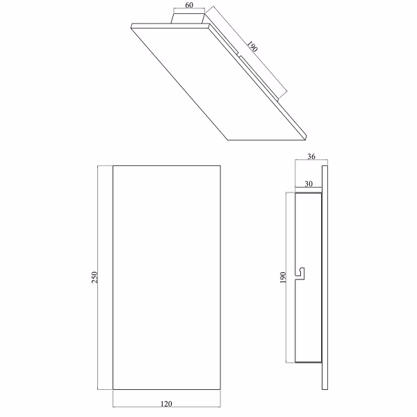 HLW LED Dimbare LED Wandlamp & Vloerlamp 9W - Zwarte & Witte opties - Warm Wit 2700K-3000K HLW LED Dimbare LED Wandlamp & Vloerlamp 9W - Zwarte & Witte opties - Warm Wit 2700K-3000K