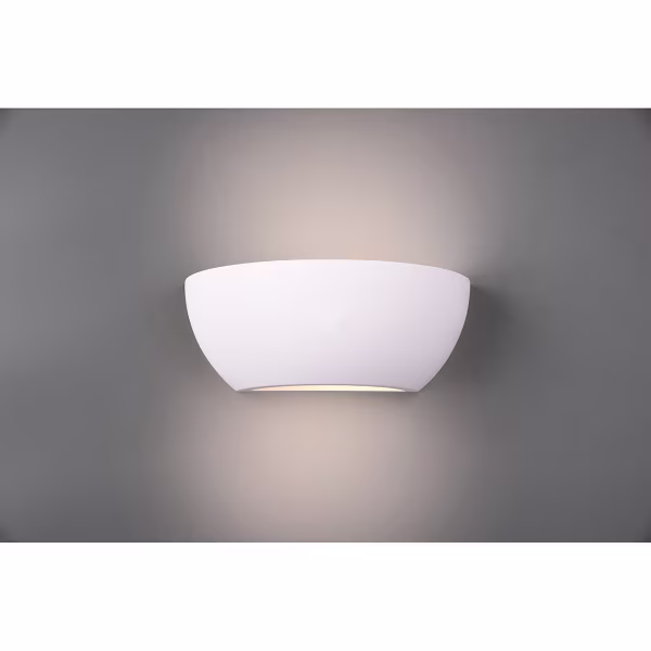 HLW LED LED Wall Lamp Matte White Plaster with Adjustable Beam Angle, E14 Fitting HLW LED LED Wall Lamp Matte White Plaster with Adjustable Beam Angle, E14 Fitting