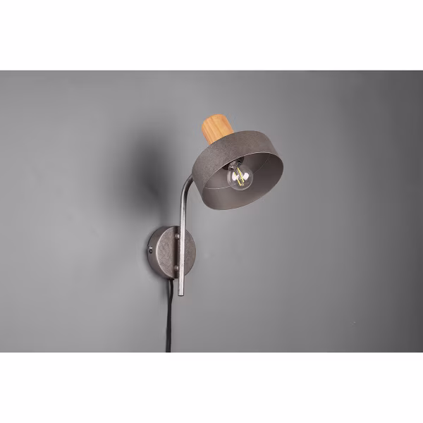 HLW LED LED Wall Lamp Trion Giyon - Elegant Round Design with Matte Nickel Finish HLW LED LED Wall Lamp Trion Giyon - Elegant Round Design with Matte Nickel Finish