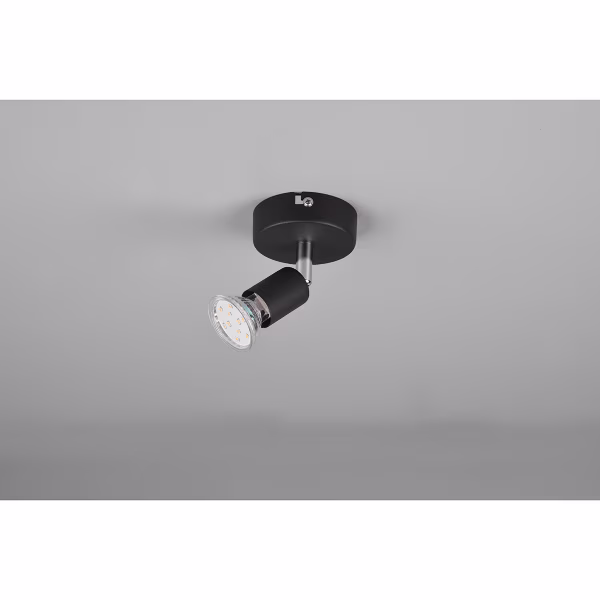 HLW LED LED Wandspot Trion Pamo - Mat Zwart Aluminium - GU10 Fitting, LED Spot HLW LED LED Wandspot Trion Pamo - Mat Zwart Aluminium - GU10 Fitting, LED Spot