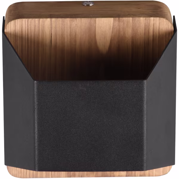 HLW LED Dimbare LED Wandlamp Mat Zwart met Warm Wit 3000K en OSRAM LEDs - 4.3W HLW LED Dimbare LED Wandlamp Mat Zwart met Warm Wit 3000K en OSRAM LEDs - 4.3W