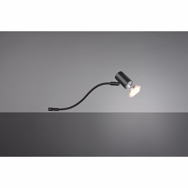 HLW LED LED Wandlamp Mat Zwart - Spatwaterdicht IP44 - GU10 Fitting - Aluminium HLW LED LED Wandlamp Mat Zwart - Spatwaterdicht IP44 - GU10 Fitting - Aluminium