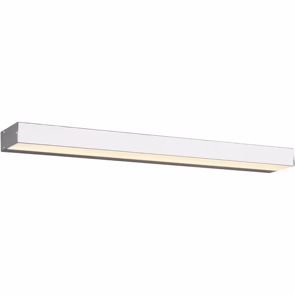 HLW LED LED Wandlamp 8W Warm Wit 3000K - Mat Chroom - Beam Angle Verstelbaar - Up & Down HLW LED LED Wandlamp 8W Warm Wit 3000K - Mat Chroom - Beam Angle Verstelbaar - Up & Down
