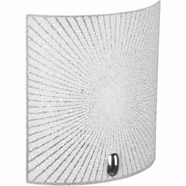 HLW LED LED Wandlamp Trion Elize - Mat Chroom Aluminium, E27 Fitting, Modern Vierkant Design HLW LED LED Wandlamp Trion Elize - Mat Chroom Aluminium, E27 Fitting, Modern Vierkant Design