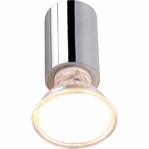 HLW LED LED Wandlamp Trion Loreno - Spatwaterdicht IP44, GU10 Fitting, Glans Chroom HLW LED LED Wandlamp Trion Loreno - Spatwaterdicht IP44, GU10 Fitting, Glans Chroom