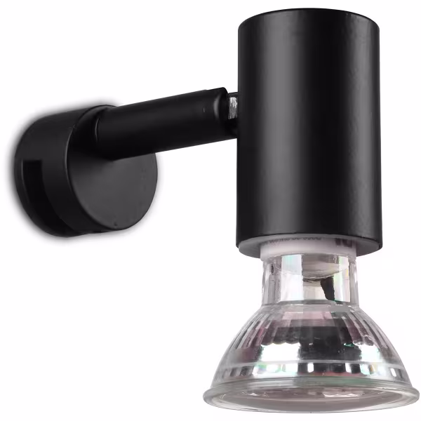 HLW LED Moderne LED Wandlamp Mat Zwart - Spatwaterdicht IP44, GU10 Fitting & Aluminium HLW LED Moderne LED Wandlamp Mat Zwart - Spatwaterdicht IP44, GU10 Fitting & Aluminium