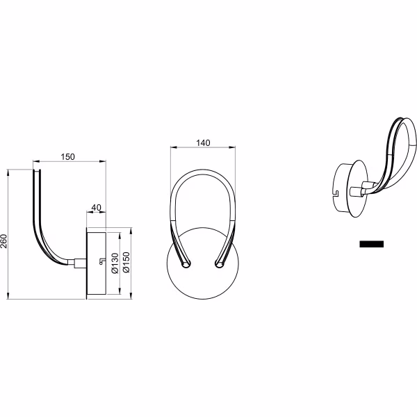 HLW LED Dimmable LED Wall Lamp 11.5W - Matte White, Adjustable Beam Angle & Neutral White Light HLW LED Dimmable LED Wall Lamp 11.5W - Matte White, Adjustable Beam Angle & Neutral White Light