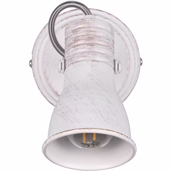 HLW LED LED Wandspot Antiek Wit - Stijlvolle LED Vloerlamp, Spot met E14 Fitting HLW LED LED Wandspot Antiek Wit - Stijlvolle LED Vloerlamp, Spot met E14 Fitting