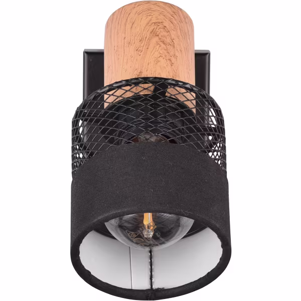 HLW LED LED Wandspot Mat Zwart - Metalen LED Vloerlamp met E14 fitting en LED Spot HLW LED LED Wandspot Mat Zwart - Metalen LED Vloerlamp met E14 fitting en LED Spot