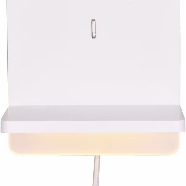 HLW LED LED Wandlamp Dimbaar Warm Wit 2700K–3000K - Mat Wit Metalen Vloerlamp HLW LED LED Wandlamp Dimbaar Warm Wit 2700K–3000K - Mat Wit Metalen Vloerlamp