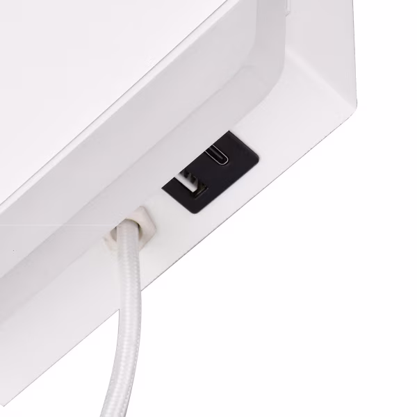 HLW LED LED Wandlamp Dimbaar Warm Wit 2700K–3000K - Mat Wit Metalen Vloerlamp HLW LED LED Wandlamp Dimbaar Warm Wit 2700K–3000K - Mat Wit Metalen Vloerlamp