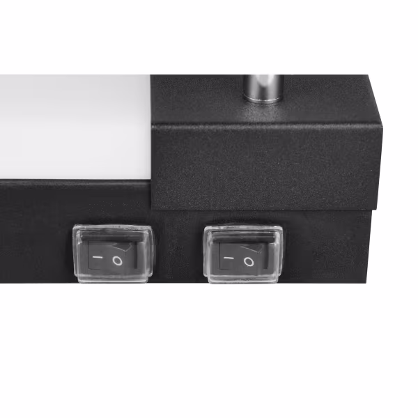 HLW LED LED Wandlamp Mat Zwart - 9W LED & GU10 Fitting - Stijlvolle Metalen Vloerlamp HLW LED LED Wandlamp Mat Zwart - 9W LED & GU10 Fitting - Stijlvolle Metalen Vloerlamp