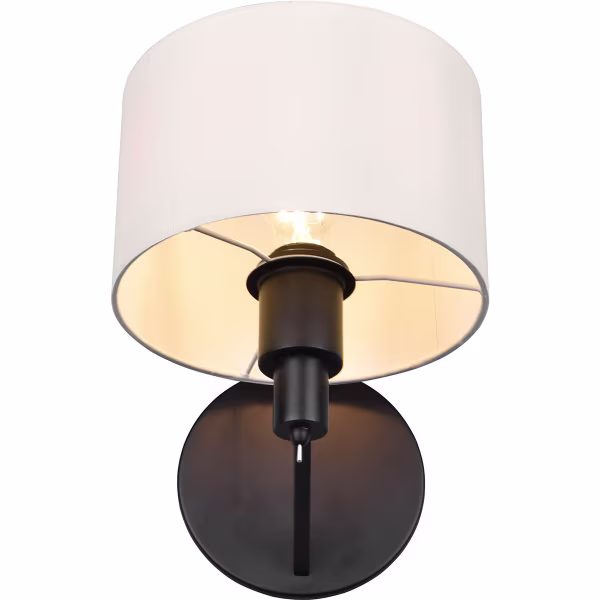 HLW LED Trion Cindy LED Wandlamp - Mat Zwarte Wandverlichting met E27 Fitting, Aluminium HLW LED Trion Cindy LED Wandlamp - Mat Zwarte Wandverlichting met E27 Fitting, Aluminium