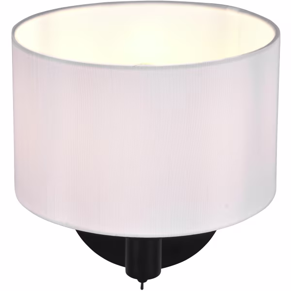 HLW LED Trion Cindy LED Wandlamp - Mat Zwarte Wandverlichting met E27 Fitting, Aluminium HLW LED Trion Cindy LED Wandlamp - Mat Zwarte Wandverlichting met E27 Fitting, Aluminium