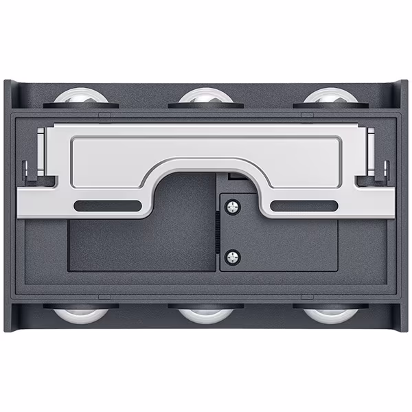 HLW LED LED Wandlamp & Vloerlamp 6W - Waterdicht IP65, Neutraal Wit, Verstelbare Beam Angle, Zwart & Wit