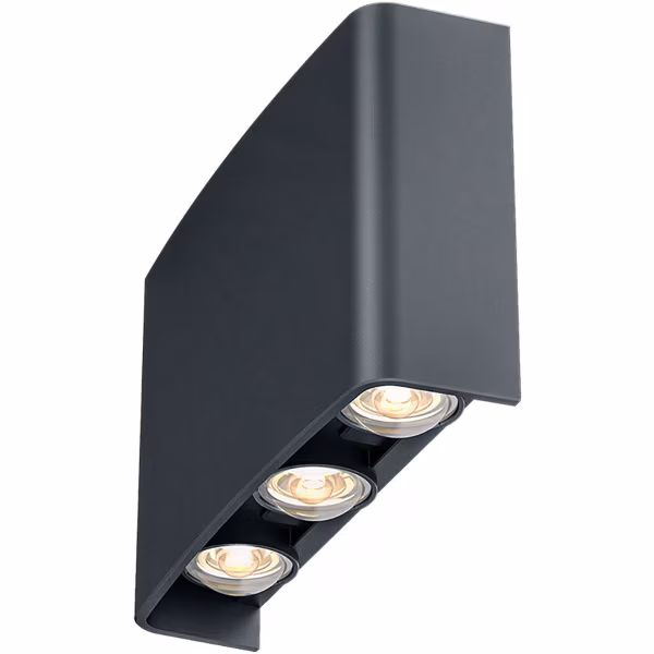 HLW LED LED Wandlamp 6W IP65 Waterdicht - Zwarte & Witte Vloerlamp, Verstelbare Beam Angle, Koud Wit 6000K HLW LED LED Wandlamp 6W IP65 Waterdicht - Zwarte & Witte Vloerlamp, Verstelbare Beam Angle, Koud Wit 6000K