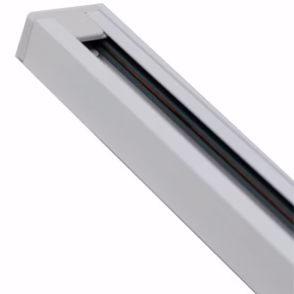HLW LED 1-phase surface-mounted voltage rail, white, 1 m – Perfect for LED lamp & white floor lamp HLW LED 1-phase surface-mounted voltage rail, white, 1 m – Perfect for LED lamp & white floor lamp