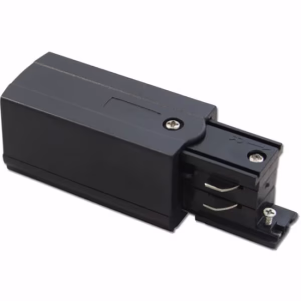 HLW LED 3 Fase Spanningsrail Prixa 2 Meter Zwart Aluminium voor LED lamp & Opbouw LED Downlight HLW LED 3 Fase Spanningsrail Prixa 2 Meter Zwart Aluminium voor LED lamp & Opbouw LED Downlight