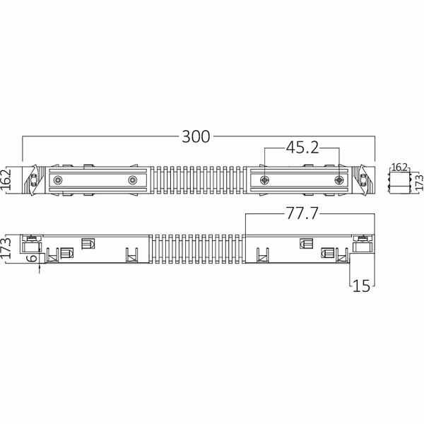 HLW LED Flexibele Connector Zwart - Doorverbinder voor LED Lamp en Zwarte Vloerlamp Track Rails HLW LED Flexibele Connector Zwart - Doorverbinder voor LED Lamp en Zwarte Vloerlamp Track Rails