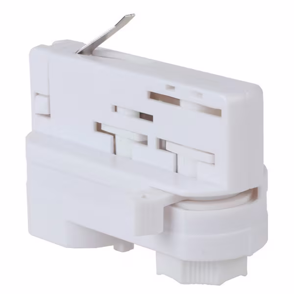 HLW LED Power Rail Connector Pendant Lamp White with LED Lamp - White Floor Lamp 3 Phase HLW LED Power Rail Connector Pendant Lamp White with LED Lamp - White Floor Lamp 3 Phase