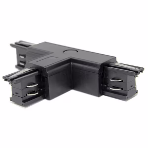 HLW LED Black floor lamp LED lamp with 3-phase power rail connector T connector left HLW LED Black floor lamp LED lamp with 3-phase power rail connector T connector left