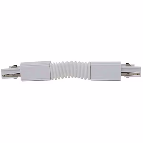 HLW LED Flexibele Spanningsrail Doorverbinder Wit voor 3 Fase LED lamp & Witte Vloerlamp HLW LED Flexibele Spanningsrail Doorverbinder Wit voor 3 Fase LED lamp & Witte Vloerlamp