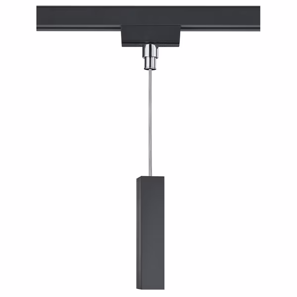 HLW LED Matzwarte Spanningsrail Connector Hanglamp voor LED lamp en Zwarte Vloerlamp HLW LED Matzwarte Spanningsrail Connector Hanglamp voor LED lamp en Zwarte Vloerlamp