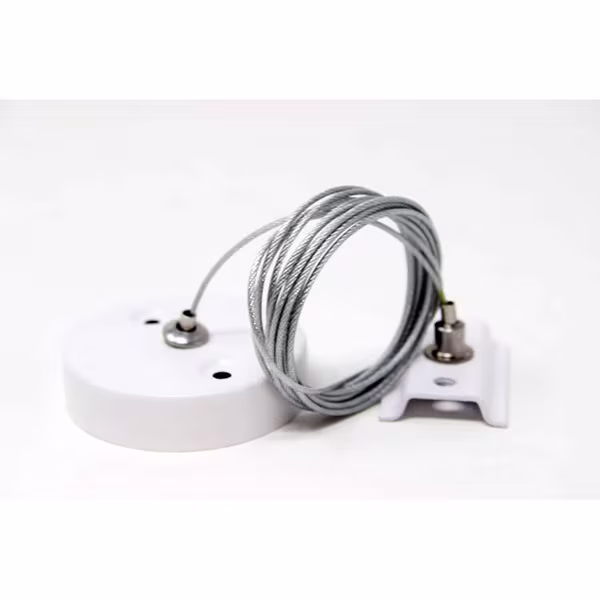 HLW LED Power Rail Mounting Set 2 Pack White - Ideal for LED Lamp and White Floor Lamp HLW LED Power Rail Mounting Set 2 Pack White - Ideal for LED Lamp and White Floor Lamp