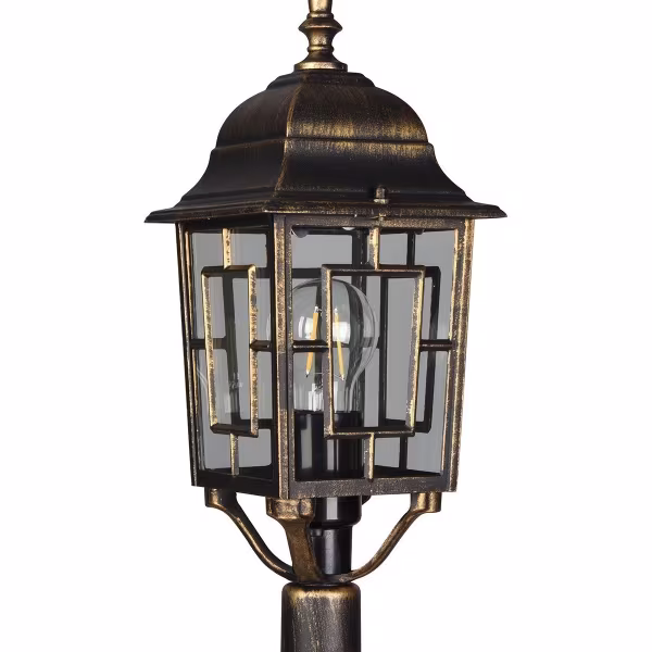 HLW LED LED Tuinverlichting - Staand - Buitenlamp - Trion Torno - E27 Fitting - Spatwaterdicht IP44 - Brons - Aluminium HLW LED LED Tuinverlichting - Staand - Buitenlamp - Trion Torno - E27 Fitting - Spatwaterdicht IP44 - Brons - Aluminium