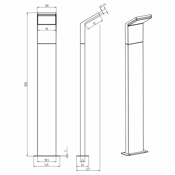 HLW LED LED Tuinverlichting - Staand - Buitenlamp - Trion Pearly XL - 8W - Warm Wit 3000K - Waterdicht IP54 - Mat Antraciet - Aluminium HLW LED LED Tuinverlichting - Staand - Buitenlamp - Trion Pearly XL - 8W - Warm Wit 3000K - Waterdicht IP54 - Mat Antraciet - Aluminium