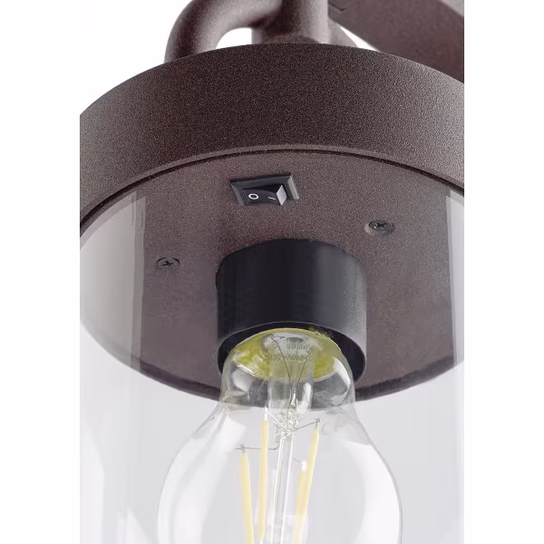 HLW LED LED Tuinverlichting met Dag en Nacht Sensor- Staand - Buitenlamp - Trion Semby XL - E27 Fitting - Spatwaterdicht IP44 - Roestkleur - Aluminium HLW LED LED Tuinverlichting met Dag en Nacht Sensor- Staand - Buitenlamp - Trion Semby XL - E27 Fitting - Spatwaterdicht IP44 - Roestkleur - Aluminium