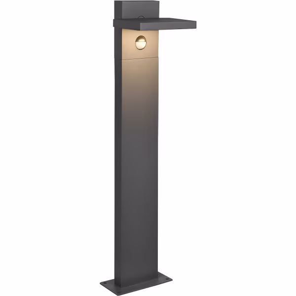 HLW LED LED Tuinverlichting met Bewegingssensor - Staande Buitenlamp - Trion Ihson - 8W - Warm Wit 3000K - Draaibaar - Rechthoek - Mat Antraciet - Aluminium HLW LED LED Tuinverlichting met Bewegingssensor - Staande Buitenlamp - Trion Ihson - 8W - Warm Wit 3000K - Draaibaar - Rechthoek - Mat Antraciet - Aluminium