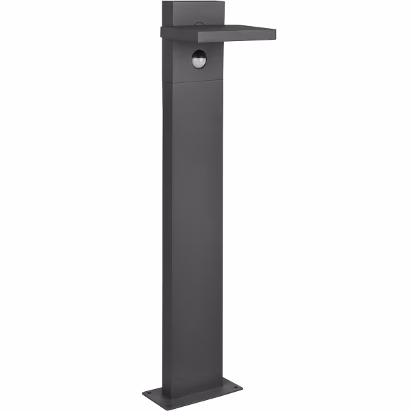 HLW LED LED Tuinverlichting met Bewegingssensor - Staande Buitenlamp - Trion Ihson - 8W - Warm Wit 3000K - Draaibaar - Rechthoek - Mat Antraciet - Aluminium HLW LED LED Tuinverlichting met Bewegingssensor - Staande Buitenlamp - Trion Ihson - 8W - Warm Wit 3000K - Draaibaar - Rechthoek - Mat Antraciet - Aluminium