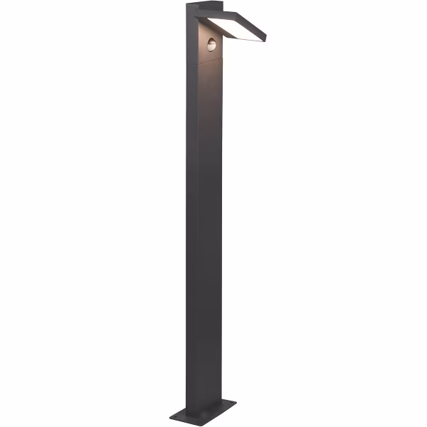 HLW LED LED Tuinverlichting met Bewegingssensor - Staande Buitenlamp - Trion Ihson XL - 8W - Warm Wit 3000K - Draaibaar - Rechthoek - Mat Antraciet - Aluminium HLW LED LED Tuinverlichting met Bewegingssensor - Staande Buitenlamp - Trion Ihson XL - 8W - Warm Wit 3000K - Draaibaar - Rechthoek - Mat Antraciet - Aluminium