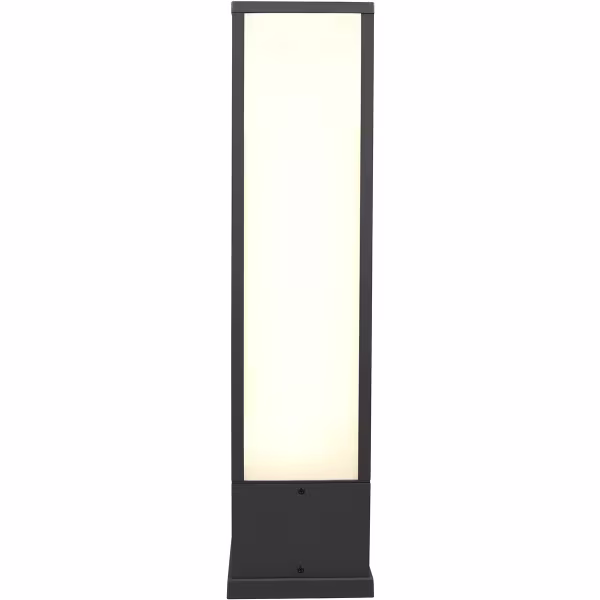 HLW LED LED Tuinverlichting - Staande Buitenlamp - Trion Ficco - 15W - Warm Wit 3000K - Rechthoek - Mat Antraciet - Aluminium | HLW LED LED Tuinverlichting - Staande Buitenlamp - Trion Ficco - 15W - Warm Wit 3000K - Rechthoek - Mat Antraciet - Aluminium |