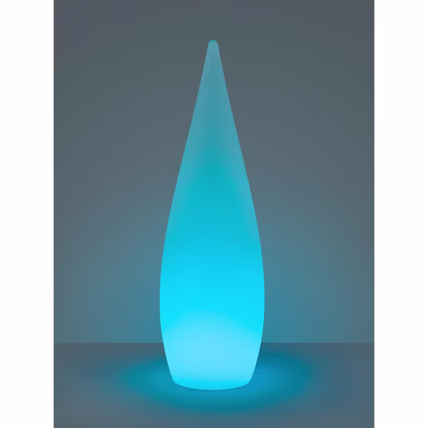 HLW LED LED Tuinverlichting - Vloerlamp - Trion Palina - 4.5W - Warm Wit 3000K - RGBW - Dimbaar - Ovaal - Mat Wit - Kunststof HLW LED LED Tuinverlichting - Vloerlamp - Trion Palina - 4.5W - Warm Wit 3000K - RGBW - Dimbaar - Ovaal - Mat Wit - Kunststof