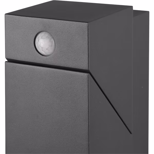 HLW LED LED Tuinverlichting met Bewegingssensor - Staande Buitenlamp - Trion Avirma - 7W - Warm Wit 3000K - Rechthoek - Mat Antraciet - Aluminium - 100cm HLW LED LED Tuinverlichting met Bewegingssensor - Staande Buitenlamp - Trion Avirma - 7W - Warm Wit 3000K - Rechthoek - Mat Antraciet - Aluminium - 100cm