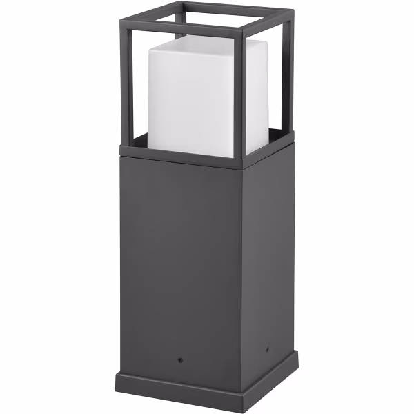 HLW LED LED Tuinverlichting - Staand Buitenlamp - Trion Hamwit - 14.5W - Aanpasbare Kleur - Waterdicht IP54 - Antraciet - Aluminium - 40 cm HLW LED LED Tuinverlichting - Staand Buitenlamp - Trion Hamwit - 14.5W - Aanpasbare Kleur - Waterdicht IP54 - Antraciet - Aluminium - 40 cm