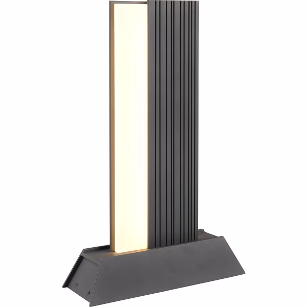 HLW LED LED Tuinverlichting - Staande Buitenlamp - Trion Riza - 11W - Warm Wit 3000K - Rechthoek - Antraciet - Aluminium HLW LED LED Tuinverlichting - Staande Buitenlamp - Trion Riza - 11W - Warm Wit 3000K - Rechthoek - Antraciet - Aluminium