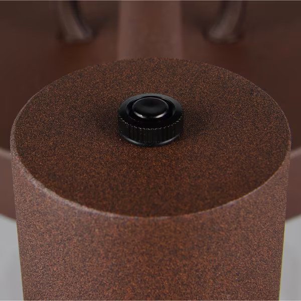 HLW LED LED Tuinverlichting - Staande Buitenlamp - Bemsi - E27 Fitting - 3-lichts - Roestkleur - Gegoten Aluminium | HLW LED LED Tuinverlichting - Staande Buitenlamp - Bemsi - E27 Fitting - 3-lichts - Roestkleur - Gegoten Aluminium |