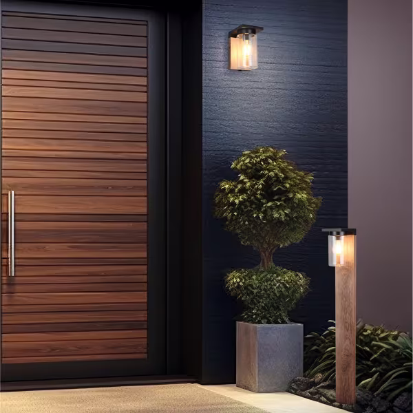 HLW LED LED Tuinverlichting - Staande Buitenlamp - Arda - E27 Fitting - 1-licht - Bruin - Gegoten Aluminium HLW LED LED Tuinverlichting - Staande Buitenlamp - Arda - E27 Fitting - 1-licht - Bruin - Gegoten Aluminium